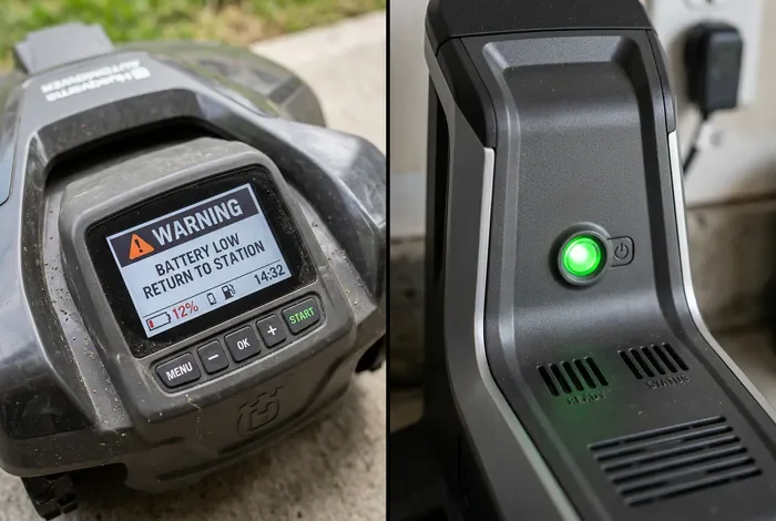 Husqvarna pas de signal boucle et LED verte : Guide 2024 - 4 Étapes pour Réparer votre Automower - Panne « Pas de signal boucle » avec LED verte : Que faire ? Diagnostic de panne de signal de boucle sur robot tondeuse